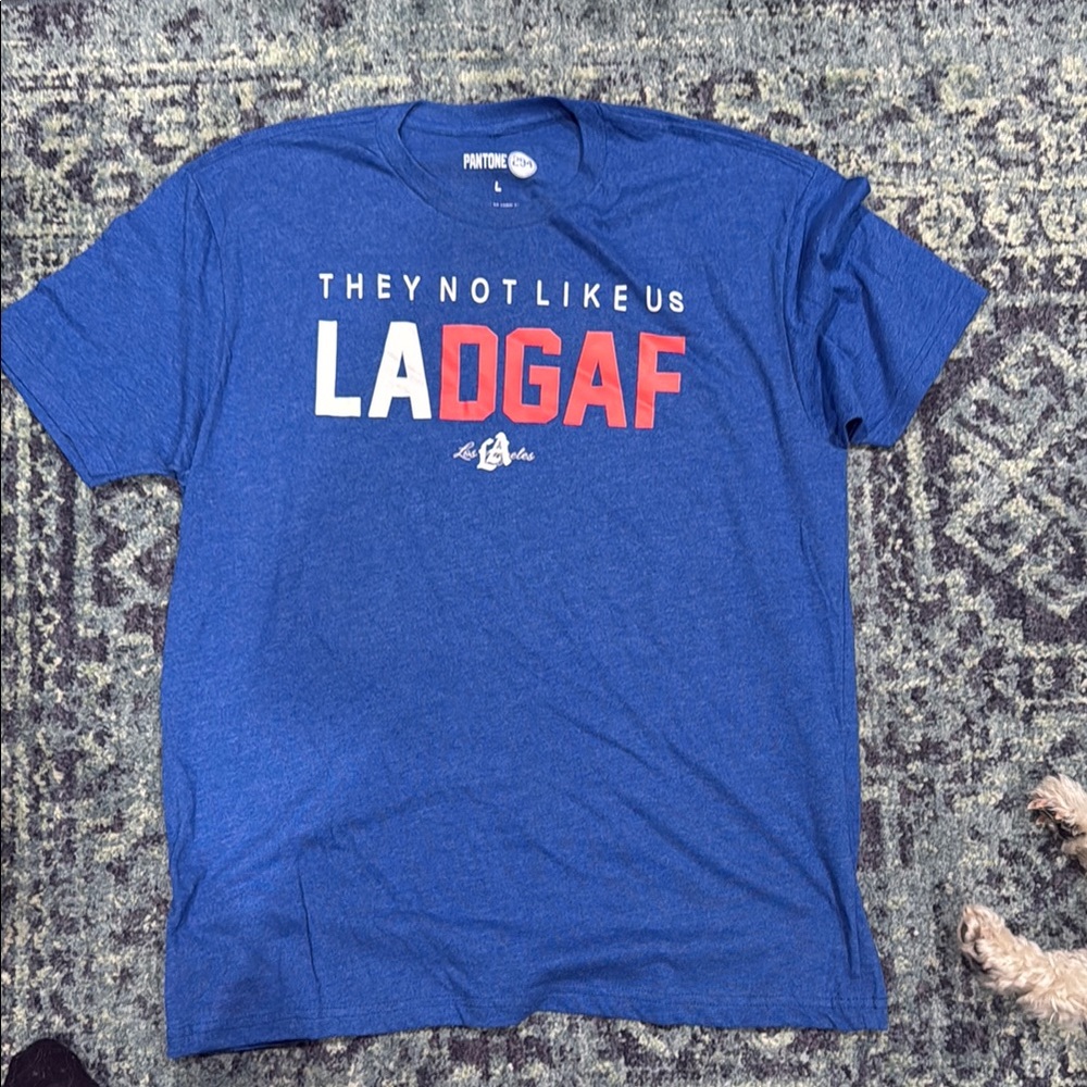 Blue LA DGAF Men's Shirt brand new!!